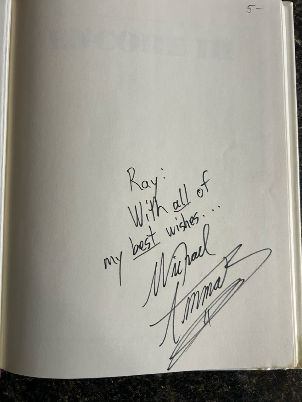 Encore 3 - Michael Ammar - (Signed)