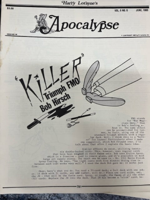 Apocalypse Collection (70 issues) - Harry Lorayne