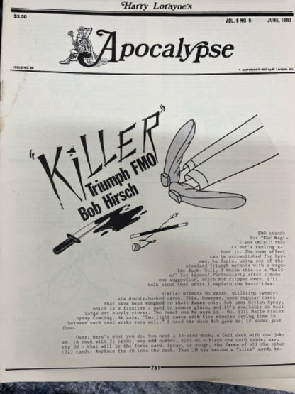 Apocalypse Collection (70 issues) - Harry Lorayne