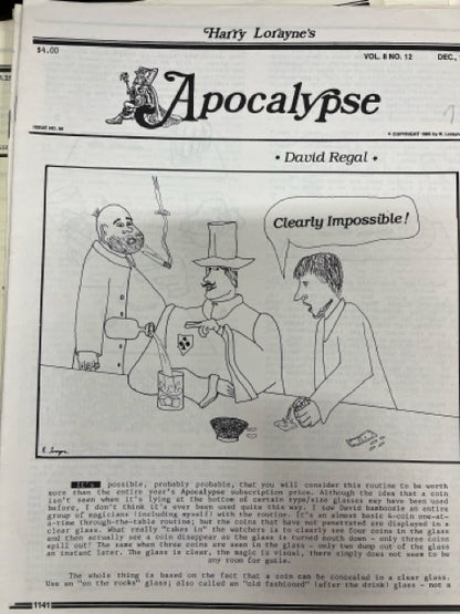 Apocalypse Collection (70 issues) - Harry Lorayne