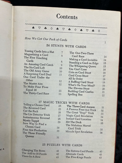 Tricks and Stunts with Playing Cards - Joseph Leeming