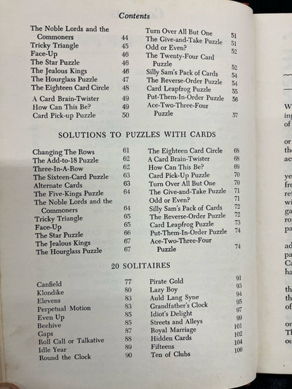 Tricks and Stunts with Playing Cards - Joseph Leeming