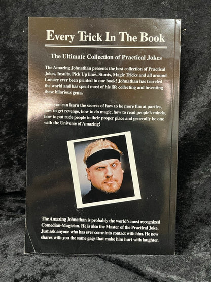 The Amazing Johnathan's Every Trick In The Book (SIGNED) & Show Ticket