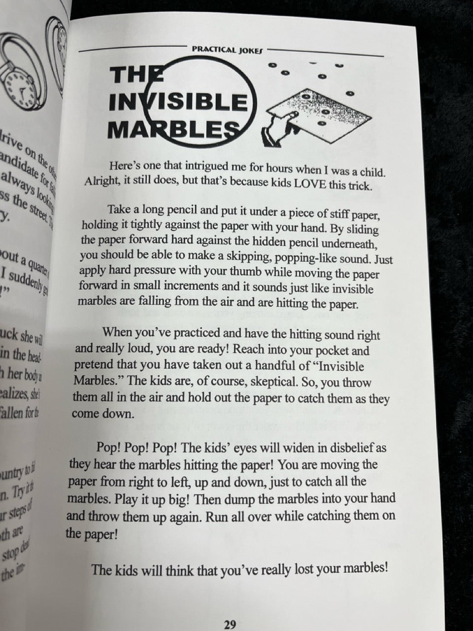 The Amazing Johnathan's Every Trick In The Book (SIGNED) & Show Ticket