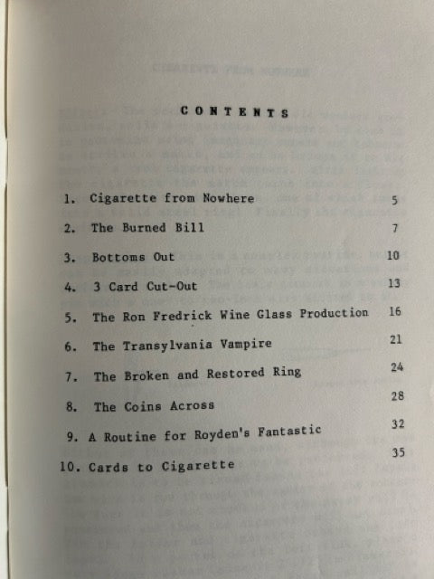 2 Ron Zollweg (Fredrick) booklets