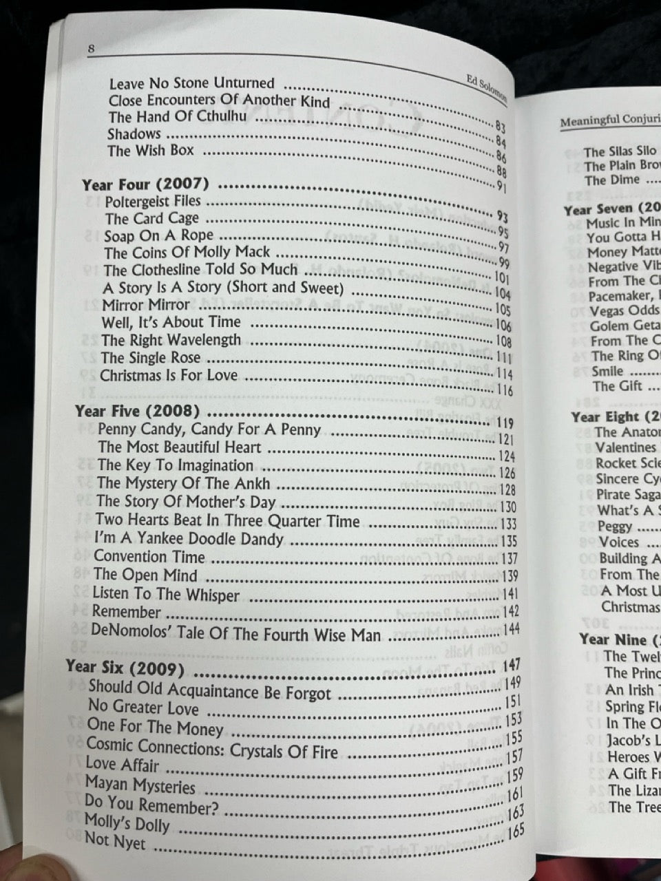 Meaningful Conjuring - Ed Solomon