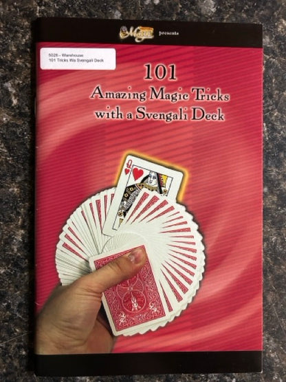 101 Amazing Magic Tricks with a Svengali Deck + Stripper Deck - Fun Inc.