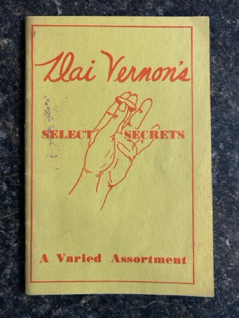 Dai Vernon's Select Secrets - Dai Vernon