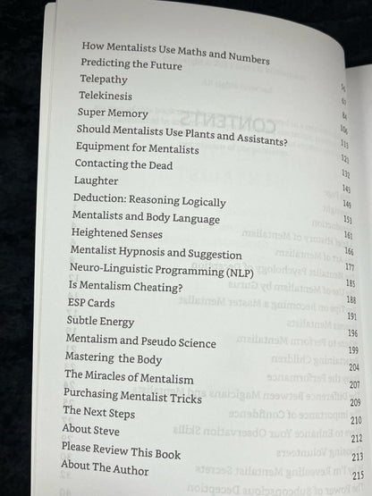 The Art of the Mentalist - Steve G. Williamson