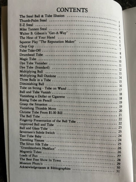 Magic with a Steel Ball and Tube - Magic~Ian