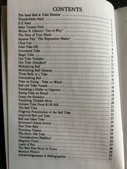 Magic with a Steel Ball and Tube - Magic~Ian