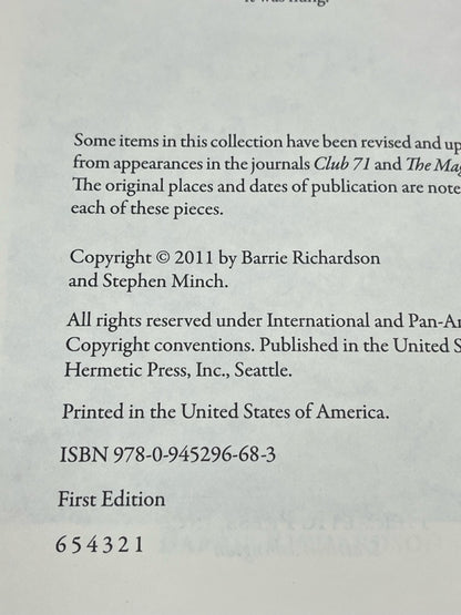 Curtain Call - Barrie Richardson (1st ed.)