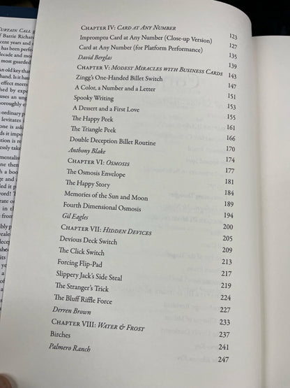 Curtain Call - Barrie Richardson (1st ed.)