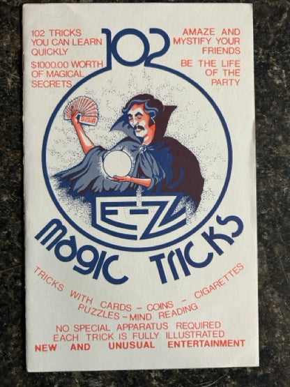 102 E-Z Magic Tricks - D. Robbins (1972 edition)