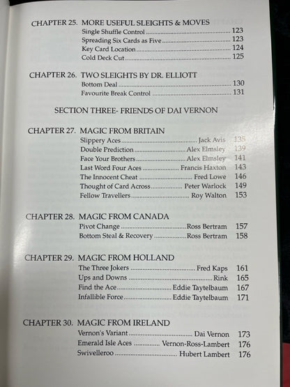 Dai Vernon's Ultimate Secrets of Card Magic - Lewis Ganson