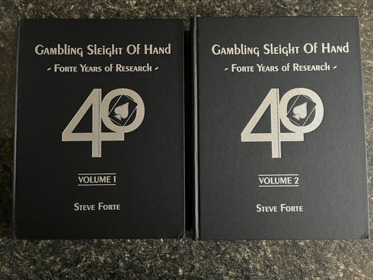 Gambling Sleight of Hand: Forte Years of Research - Steve Forte