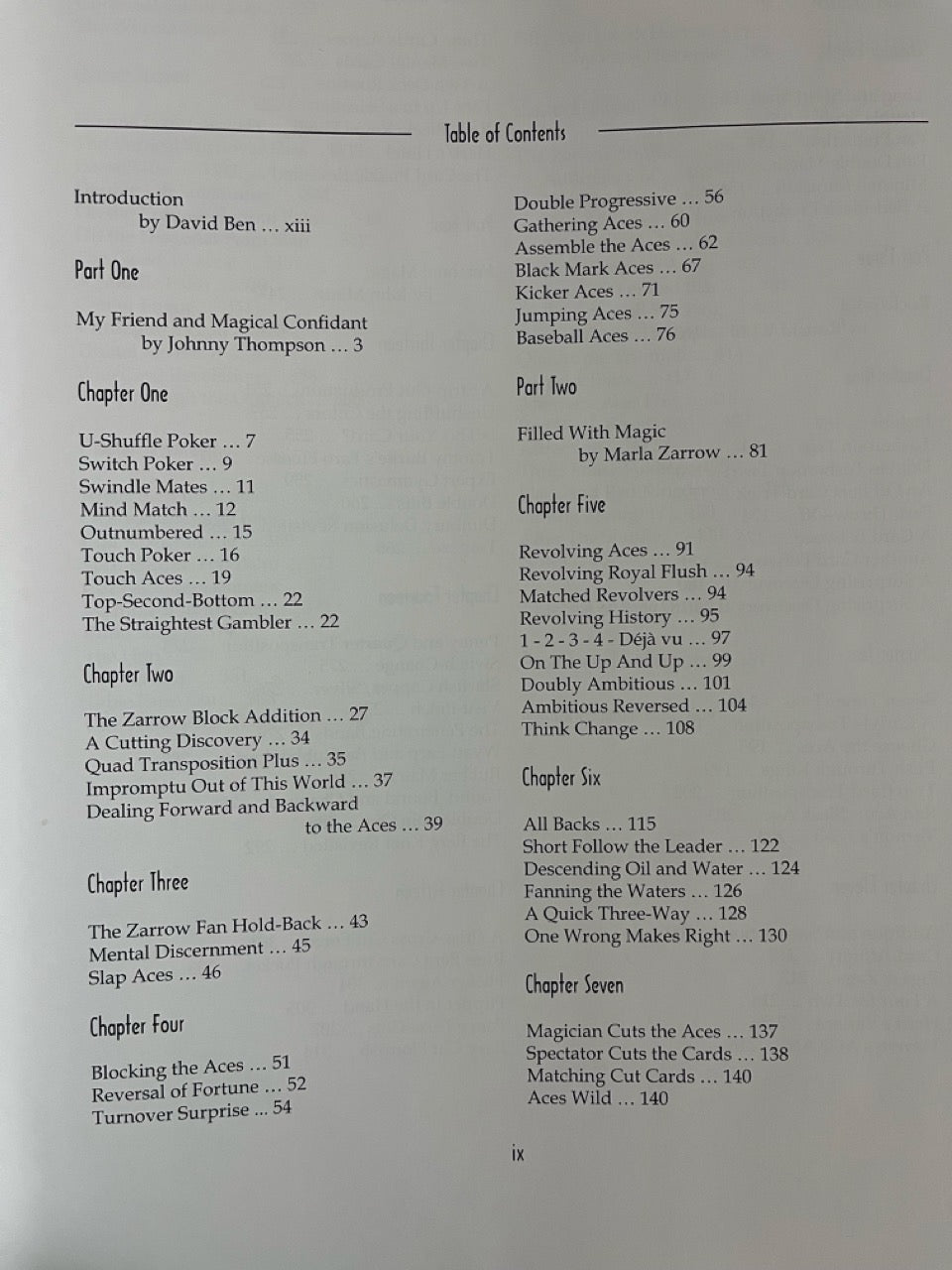 Zarrow: A Lifetime of Magic - David Ben