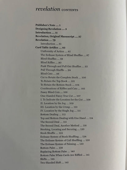 Revelation - Dai Vernon