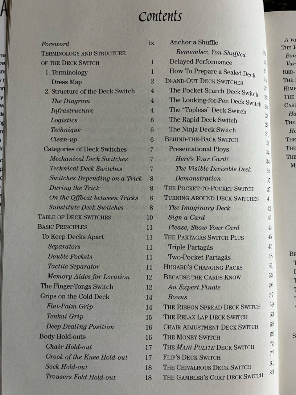 The Art of Switching Decks - Roberto Giobbi