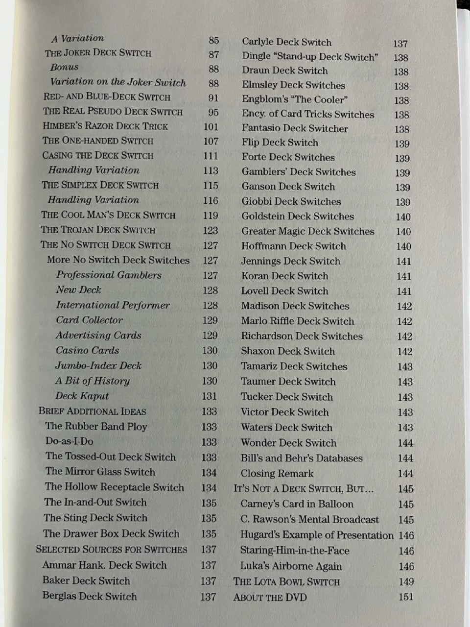 The Art of Switching Decks - Roberto Giobbi