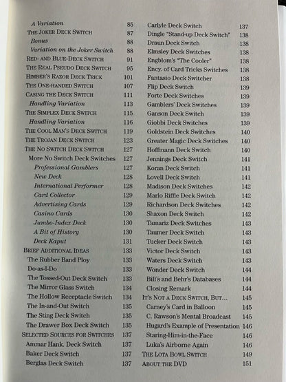 The Art of Switching Decks - Roberto Giobbi