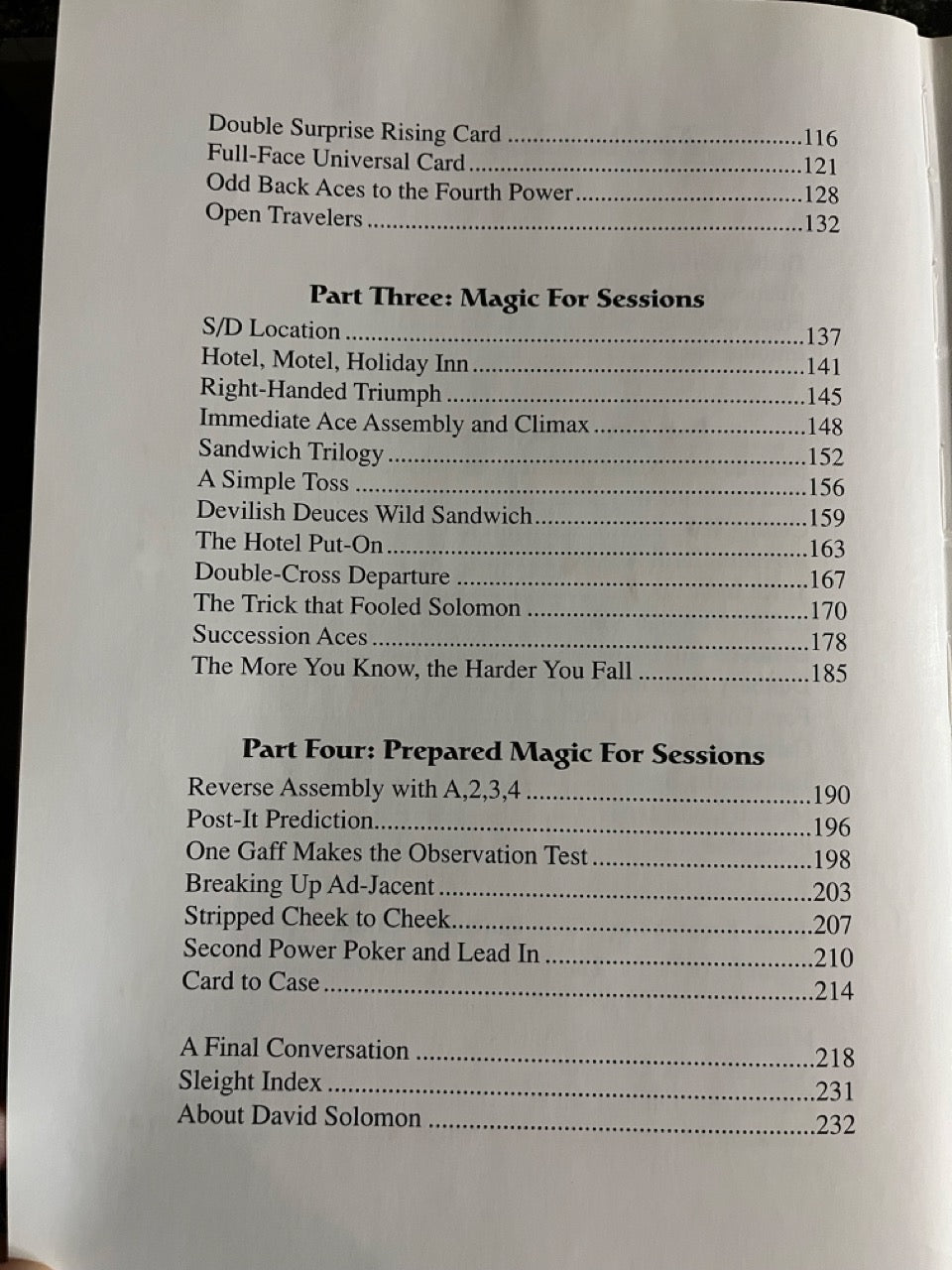 3 David Solomon titles (The Wisdom of Solomon, Solomon's Secrets, Solomon's Mind)