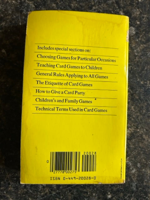 Official Rules of Card Games - Albert H. Morehead