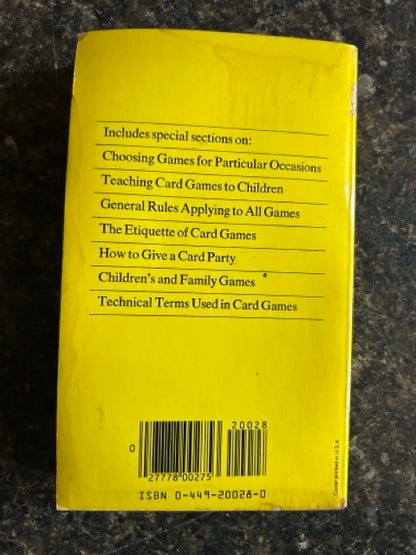 Official Rules of Card Games - Albert H. Morehead