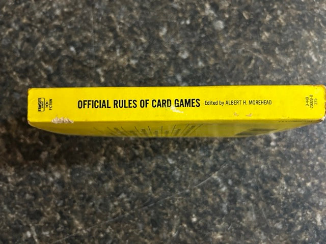 Official Rules of Card Games - Albert H. Morehead