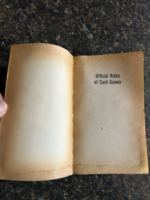 Official Rules of Card Games - Albert H. Morehead