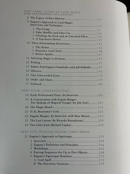 Eugene Burger: Final Secrets - Lawrence Hass