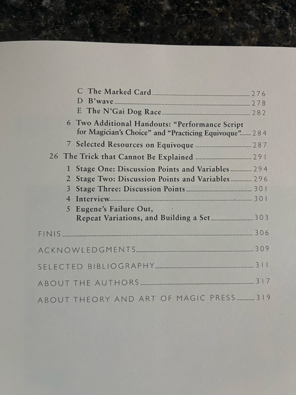Eugene Burger: Final Secrets - Lawrence Hass