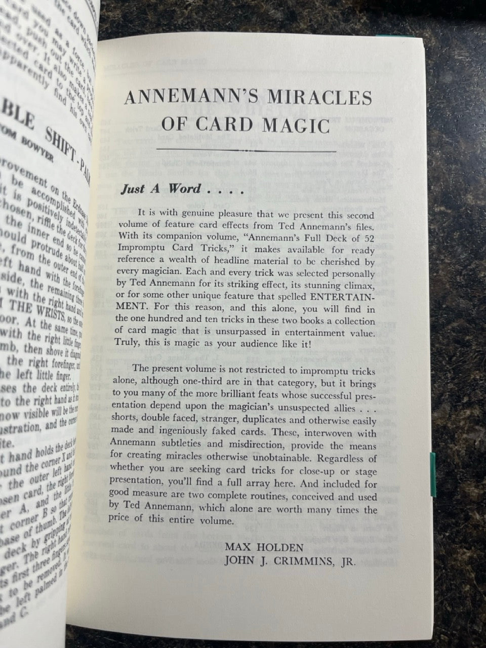 Annemann's Card magic - Ted Annemann