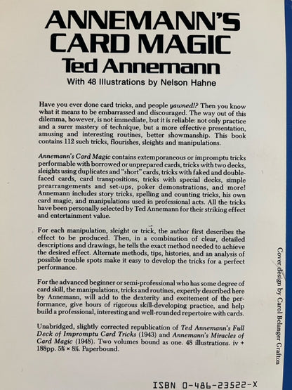 Annemann's Card magic - Ted Annemann