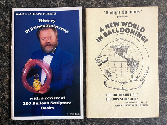 Balloon Book Lot #3 (2 Booklets) - Wally Leslie