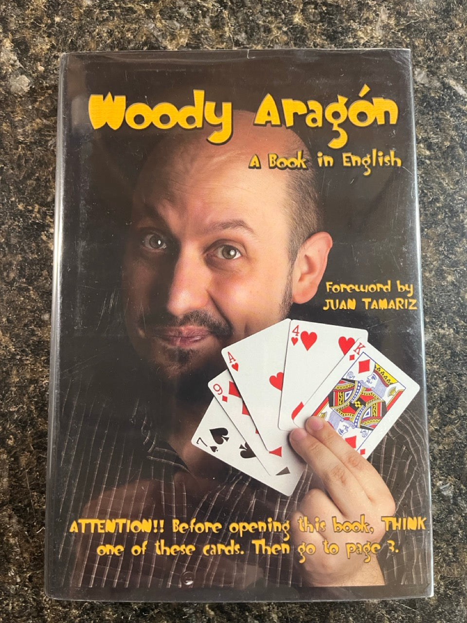 A Book In English - Woody Aragon (LIKE NEW)