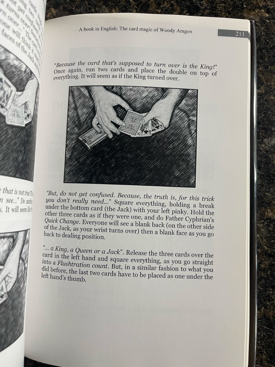 A Book In English - Woody Aragon (LIKE NEW)