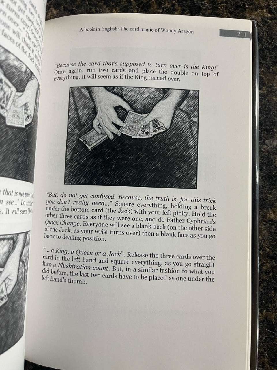 A Book In English - Woody Aragon (LIKE NEW)