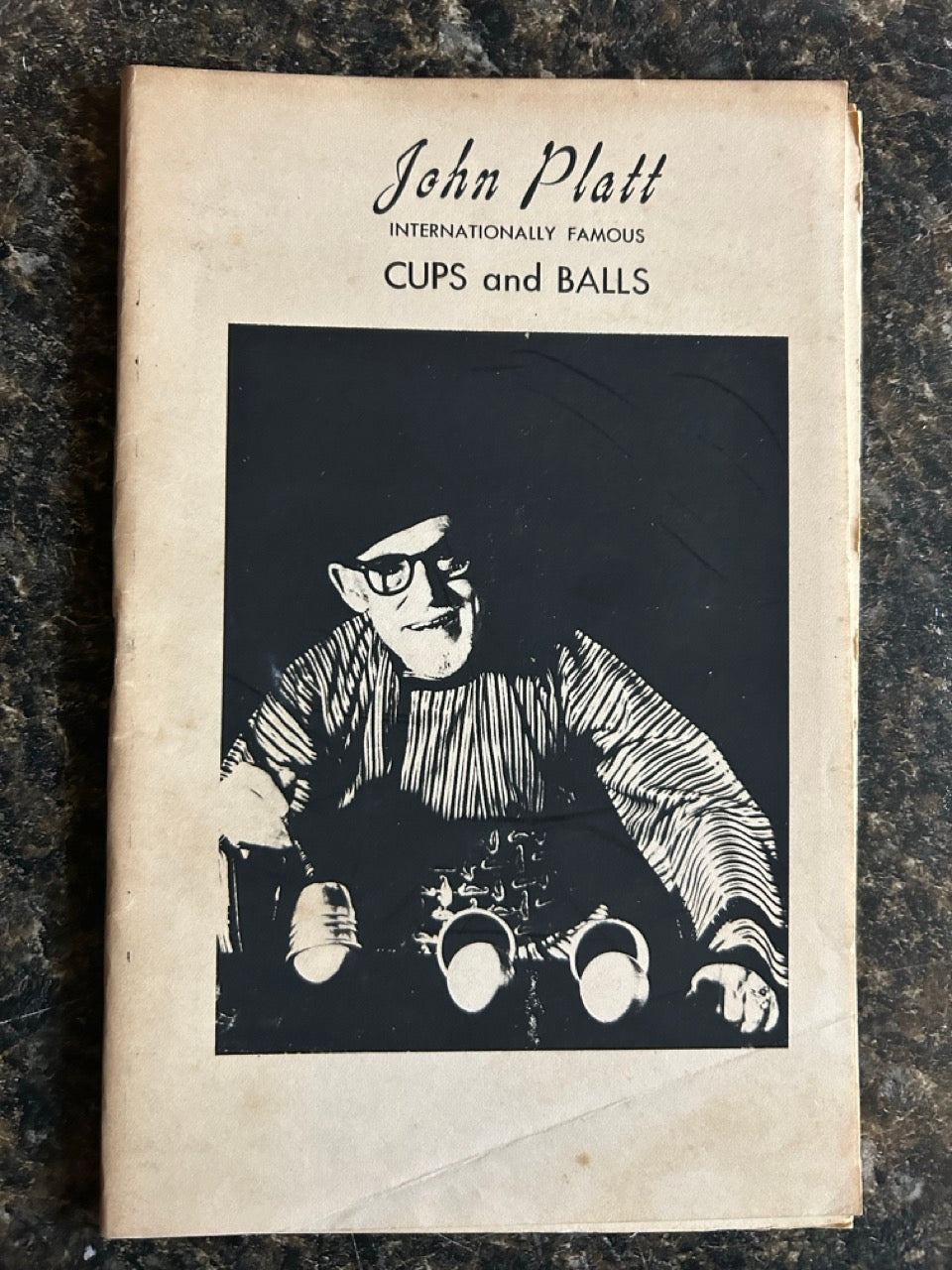 John Platt Internationally Famous Cups & Balls