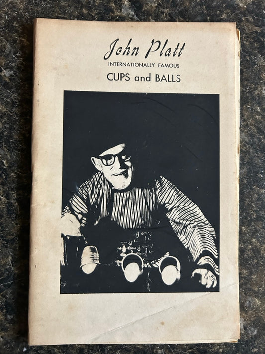 John Platt Internationally Famous Cups & Balls