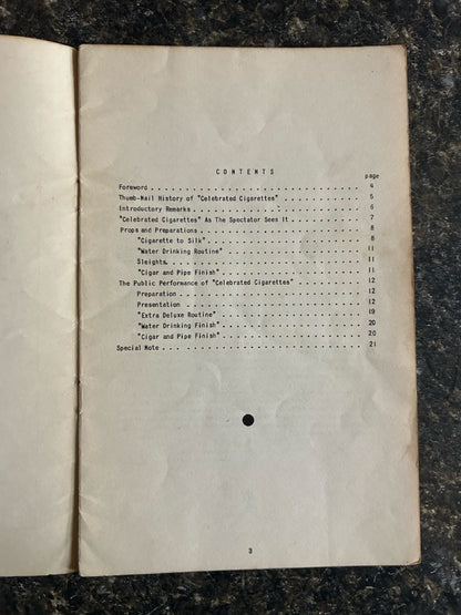 Keith Clark's Celebrated Cigarettes