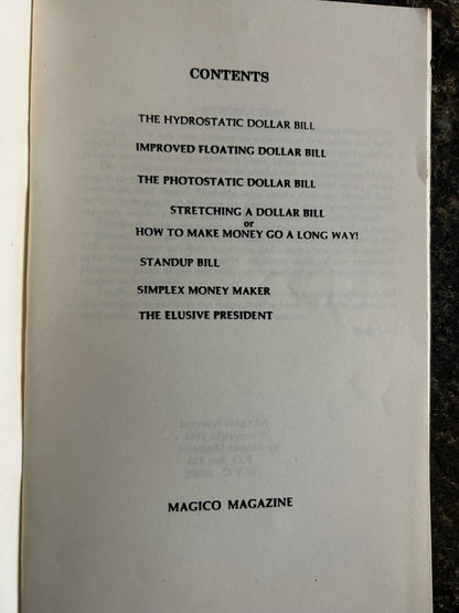 2 Mike Bornstein Money booklets