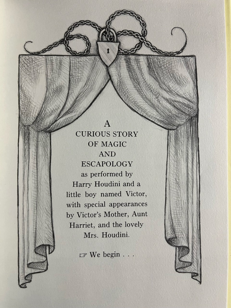 The Houdini Box - Brian Selznick (HC)
