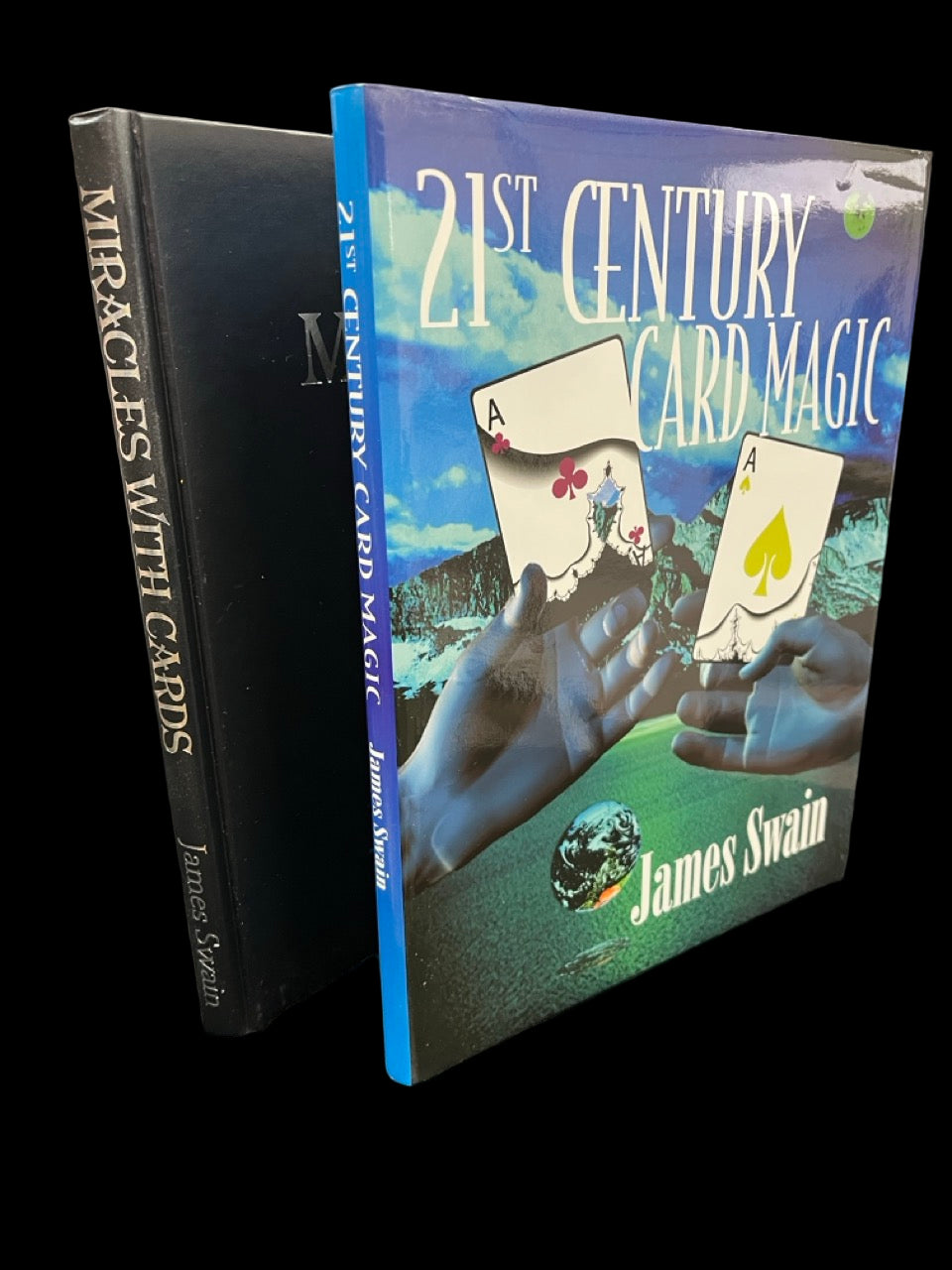2 James Swain titles (Miracles With Cards, 21st Century Card Magic)