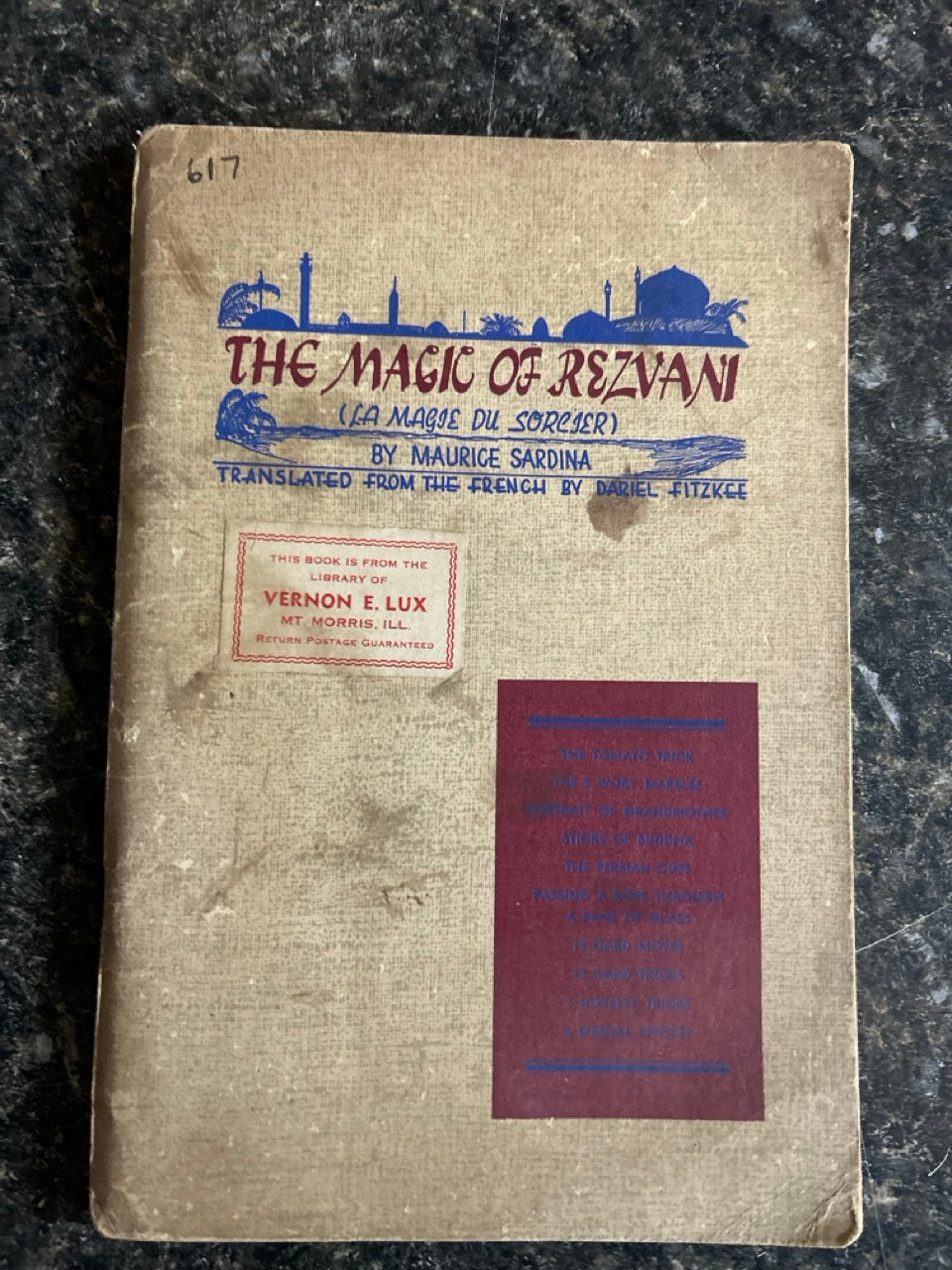 The Magic of Rezvani - Maurice Sardina/Dariel Fitzkee