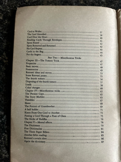 The Magic of Rezvani - Maurice Sardina/Dariel Fitzkee