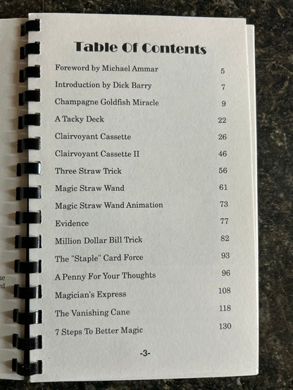 Magic With Class - Dick Barry - SIGNED