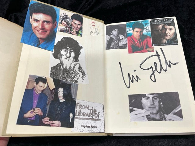 URI: A Journal of the Mystery of Uri Geller - Andrija Puharich - SIGNED