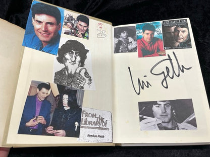 URI: A Journal of the Mystery of Uri Geller - Andrija Puharich - SIGNED
