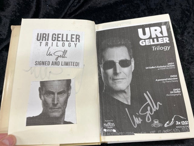 URI: A Journal of the Mystery of Uri Geller - Andrija Puharich - SIGNED